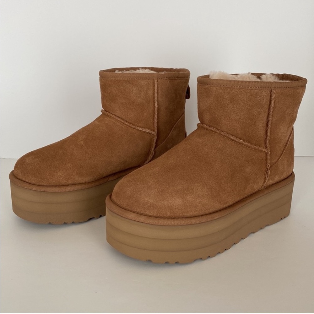 Ugg Classic Mini Platform boot.
New in Box.